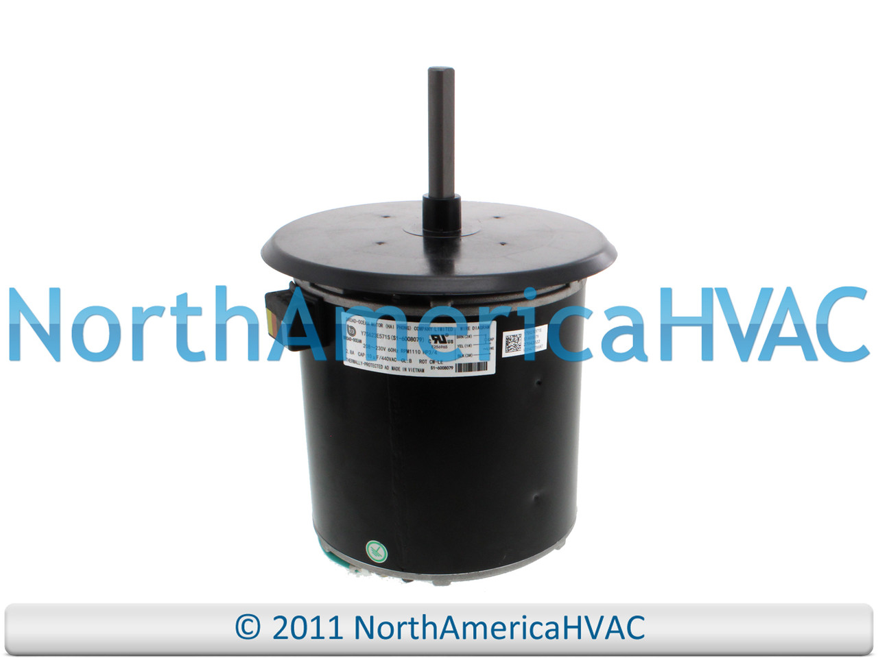 OEM Condenser Fan Motor 3/4 HP Replaces A.O.Smith Century